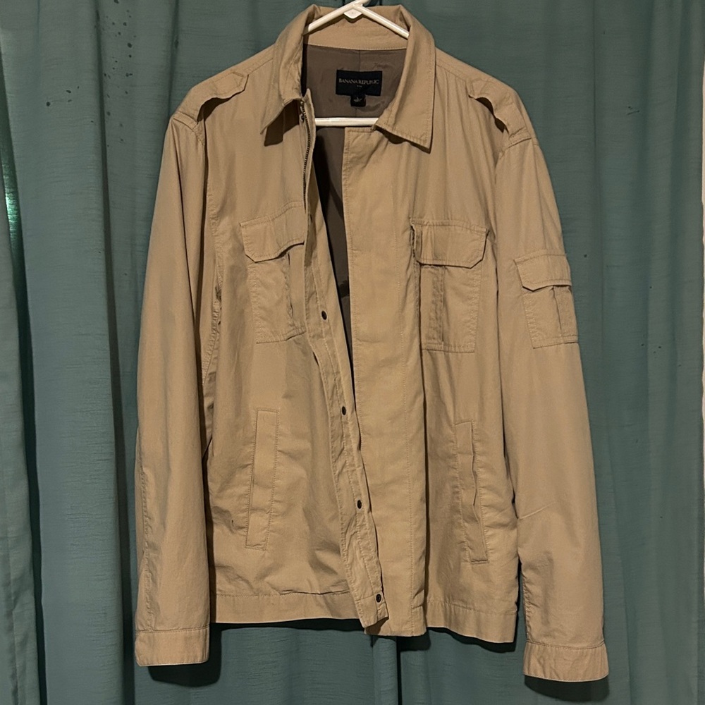 Banana Republic Tan Utility Jacket